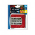 Světlo na přívěsný vozík 12/24V 25LED levé, 4 funkce
